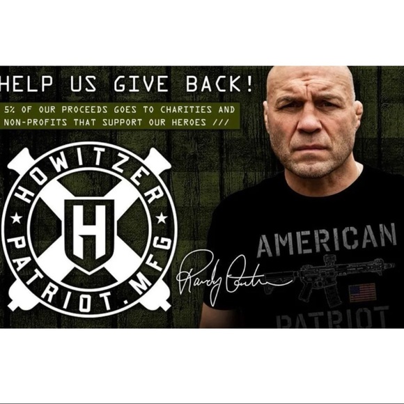 Howitzer Style Men's T-shirt Heart Of Warrior Military Grunt - Picture 8 of 8